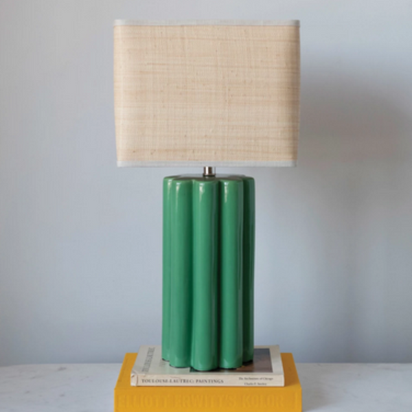 Fluted Table Lamp