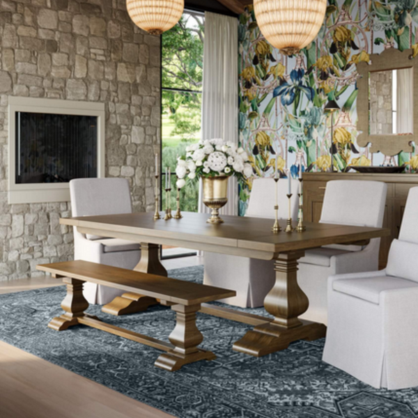 Trestle Dining Bench
