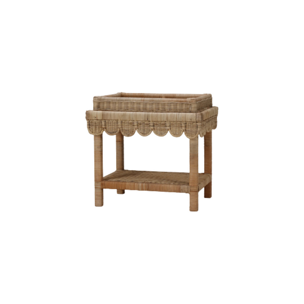 Scallop Side Table