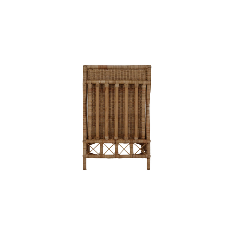 Hampton Rattan Wing Chair