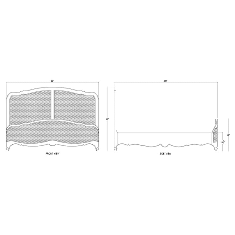 Covington King Bed