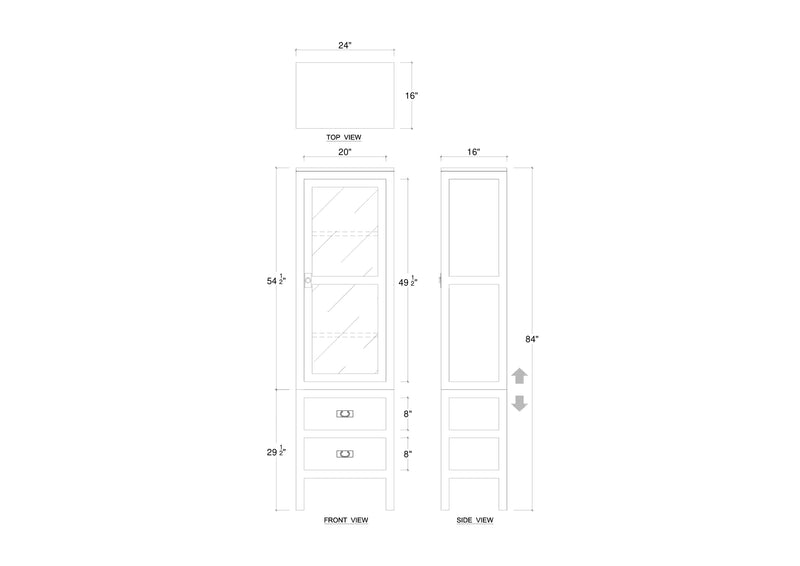 Kagu Tall Cabinet