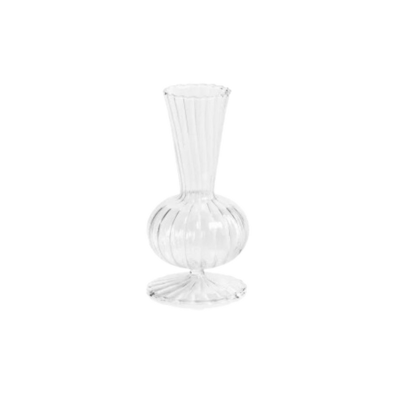 Optic Glass Vase