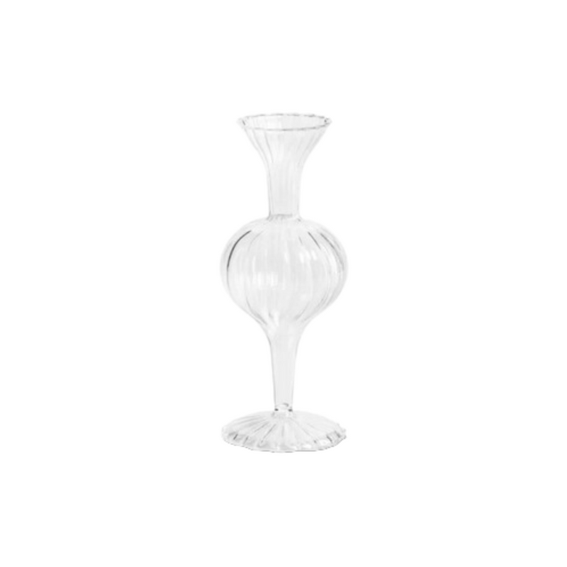 Optic Glass Vase